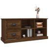 Mueble De Tv Madera Contrachapada Marrón Roble 102x35,5x47,5 Cm Vidaxl