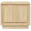 Mesa De Centro Madera Contrachapada Roble Sonoma 51x50x44 Cm Vidaxl