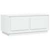 Mesa De Centro Madera Contrachapada Blanco 102x50x44 Cm Vidaxl