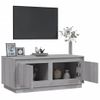 Mesa De Centro Madera Contrachapada Gris Sonoma 102x50x44 Cm Vidaxl