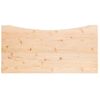 Tablero De Escritorio Madera Maciza Pino Blanco 100x50x2,5 Cm Vidaxl con  Ofertas en Carrefour