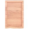 Estante Pared Madera Roble Tratada Marrón Claro 40x60x(2-6) Cm Vidaxl