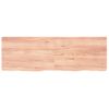 Estante Pared Madera Roble Tratada Marrón Claro 180x60x(2-6) Cm Vidaxl