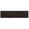 Estante Pared Madera Roble Tratada Marrón Oscuro 160x40x(2-6)cm Vidaxl