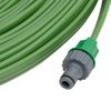 Manguera De Riego 3 Tubos Pvc Verde 7,5 M Vidaxl