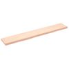 Encimera De Baño Madera Maciza Sin Tratar 180x30x(2-6) Cm Vidaxl