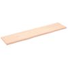 Encimera De Baño Madera Maciza Sin Tratar 180x40x(2-4) Cm Vidaxl