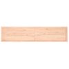 Encimera De Baño Madera Maciza Sin Tratar 220x50x(2-4) Cm Vidaxl