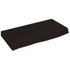 Encimera De Baño Madera Tratada Marrón Oscuro 60x30x(2-6) Cm Vidaxl