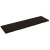 Encimera De Baño Madera Tratada Marrón Oscuro 220x60x(2-6) Cm Vidaxl