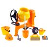 Set De Hormigonera De Juguete 8 Pzas Pp Naranja Xxl Polesie Wader