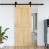 Puerta Narvik Madera Maciza Pino 95x210 Cm Vidaxl