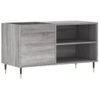 Mueble De Discos Madera De Ingeniería Gris Sonoma 85x38x48 Cm Vidaxl