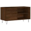 Mueble De Discos Madera De Ingeniería Marrón Roble 85x38x48 Cm Vidaxl