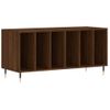 Mueble Discos Madera Contrachapada Roble Marrón 100x38x48 Cm Vidaxl