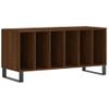 Mueble Discos Madera Contrachapada Roble Marrón 100x38x48 Cm Vidaxl