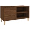 Mueble Discos Madera Contrachapada Roble Marrón 84,5x38x48 Cm Vidaxl