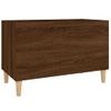 Mueble Discos Madera Contrachapada Roble Marrón 74,5x38x48 Cm Vidaxl