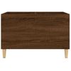 Mueble Discos Madera Contrachapada Roble Marrón 74,5x38x48 Cm Vidaxl