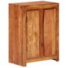 Aparador De Madera Maciza De Acacia 55x35x75 Cm Vidaxl