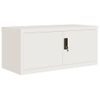 Armario Archivador Acero Blanco 90x40x110 Cm Vidaxl