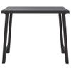 Mesa De Camping Aspecto De Madera Pp Gris Antracita 79x56x64 Cm Vidaxl