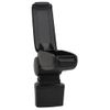 Reposabrazos Para Coche Abs Negro 14,5x31,5x(30-48) Cm Vidaxl