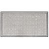 Alfombra De Exterior Gris Y Blanca Reversible 80x150 Cm Vidaxl