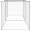 Gallinero Con Techo Acero Galvanizado Antracita 203x98x90 Cm Vidaxl