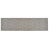 Alfombra De Cocina Lavable Terciopelo Dibujo Rombos 45x150 Cm Vidaxl