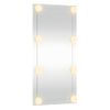 Espejo De Pared Con Luces Led Vidrio Rectangular 30x60 Cm Vidaxl