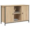 Mueble De Tv Madera De Ingeniería Roble Sonoma 100x35x65 Cm Vidaxl