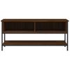 Mueble De Tv Madera Contrachapada Roble Marrón 100x35x45 Cm Vidaxl