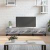 Mueble De Tv Madera De Ingeniería Gris Sonoma 150x36x30 Cm Vidaxl