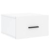 Mesitas De Noche De Pared 2 Uds Blanco 35x35x20 Cm Vidaxl