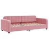 Sofá Cama Terciopelo Rosa 80x200 Cm Vidaxl