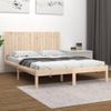 Estructura De Cama Madera Maciza 180x200 Cm