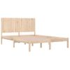 Estructura De Cama Madera Maciza 180x200 Cm