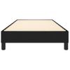 Estructura De Cama Box Spring Tela Negro 80x200 Cm