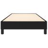 Estructura De Cama Box Spring Tela Negro 90x190 Cm