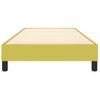 Estructura De Cama Box Spring Tela Verde 90x190 Cm