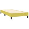 Estructura De Cama Box Spring Tela Verde 90x200 Cm