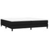 Estructura De Cama Box Spring Tela Negro 200x200 Cm