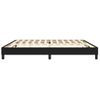 Estructura De Cama Box Spring Tela Negro 200x200 Cm