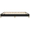 Estructura De Cama Box Spring Tela Negro 180x200 Cm