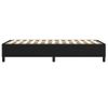 Estructura De Cama Box Spring Tela Negro 90x200 Cm