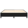 Estructura De Cama Box Spring Tela Negro 160x200 Cm