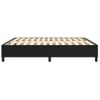 Estructura De Cama Box Spring Tela Negro 160x200 Cm