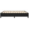 Estructura De Cama Box Spring Terciopelo Negro 200x200 Cm