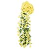 Guirnaldas De Flores Artificiales 3 Uds Amarillo 85 Cm Vidaxl